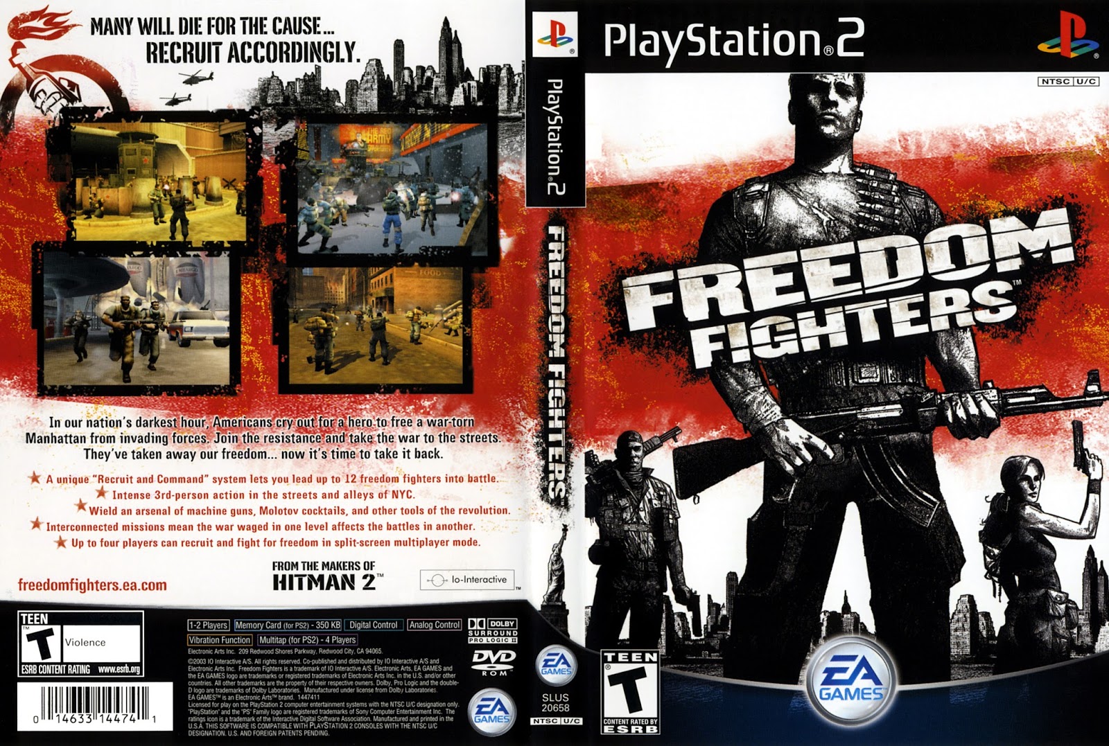 freedom fighters ps2